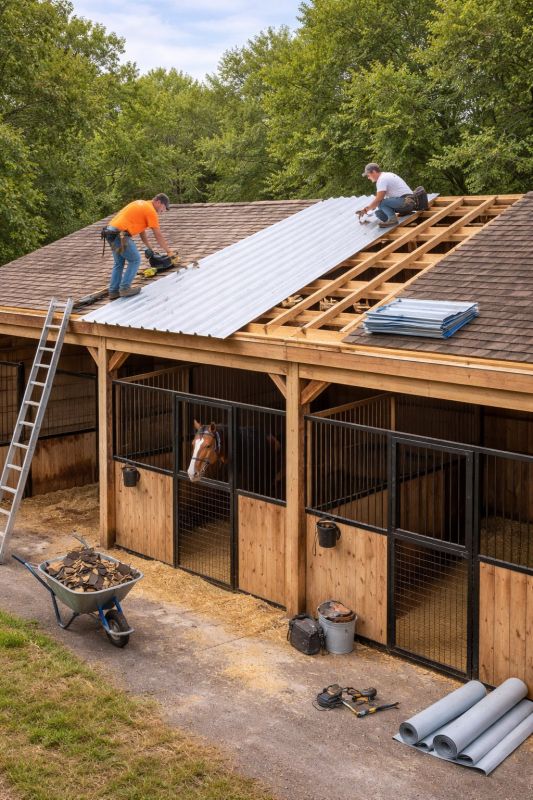 Metal Roof Installation in Fredericksburg, VA